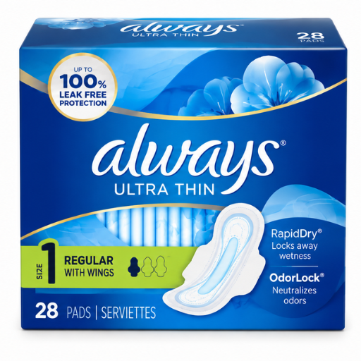 Always Ultra Thin Regular Pads with Wings