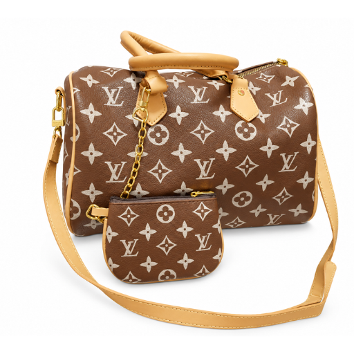 Louis Vuitton Brown Bag w/ Pouch