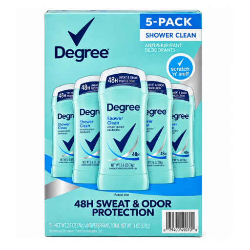 Degree Shower Clean Antiperspirant Deodorant