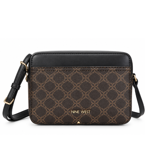 Brown Nine West Crossbody Shoulder Bag