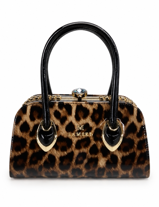 Leopard Print Handbag