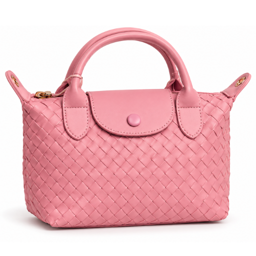 Women’s Woven Mini Top Handle Crossbody Handbag